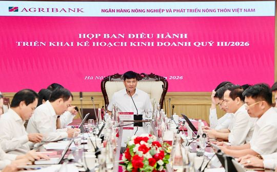 Agribank tăng tốc thực hiện nhiệm vụ Quý III, quyết tâm hoàn thành toàn diện mục tiêu năm 2026