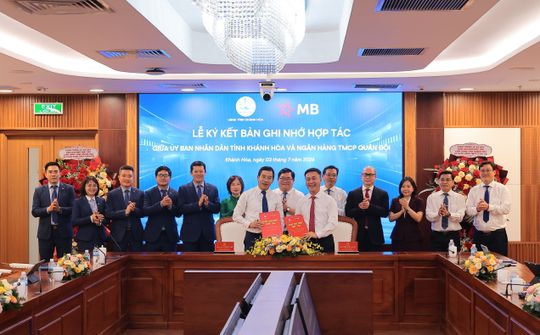 MB ký kết hợp tác với UBND tỉnh Khánh Hòa, đồng hành thúc đẩy chuyển đổi số địa phương