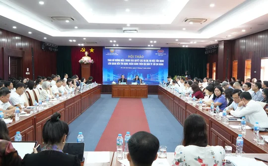 Hội thảo “Tháo gỡ vướng mắc trong giải quyết các vụ án, vụ việc tồn đọng liên quan đến tranh chấp tín dụng, ngân hàng trên địa bàn TP. Hồ Chí Minh"