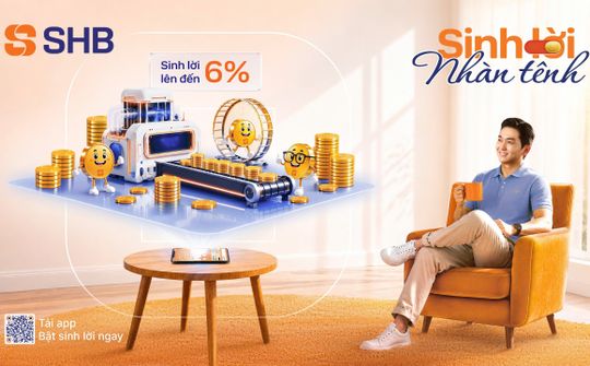 SHB ra mắt tính năng "Sinh lời nhàn tênh" trên ứng dụng số SHB SAHA