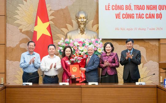 Vụ trưởng Vụ Tín dụng, Ngân hàng Nhà nước Việt Nam được bổ nhiệm làm Trợ lý Phó Chủ tịch Quốc hội