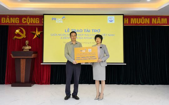 PVcomBank tài trợ công trình hội trường cho Bệnh viện Đa khoa Sơn Tây