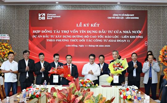 VDB tài trợ vốn hai dự án thành phần cao tốc Dầu Giây – Liên Khương