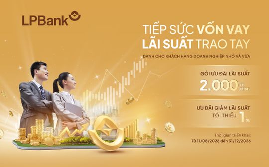 LPBank triển khai gói tín dụng 2.000 tỷ đồng cho doanh nghiệp nhỏ và vừa