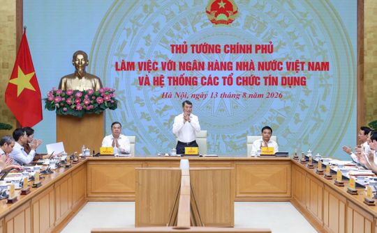 Kết luận của Thủ tướng Chính phủ Lê Minh Hưng tại Buổi làm việc với Ngân hàng Nhà nước Việt Nam và hệ thống các tổ chức tín dụng