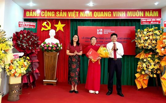 Bổ nhiệm Phó Giám đốc VDB chi nhánh Khánh Hòa