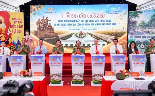 Agribank tài trợ 7 tỷ đồng xây dựng công trình tại Cà Mau
