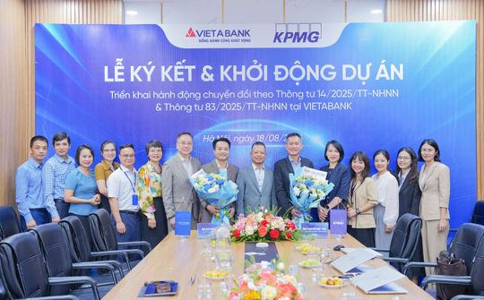 VietABank và KPMG ký kết triển khai dự án chuyển đổi theo Thông tư 14 và Thông tư 83