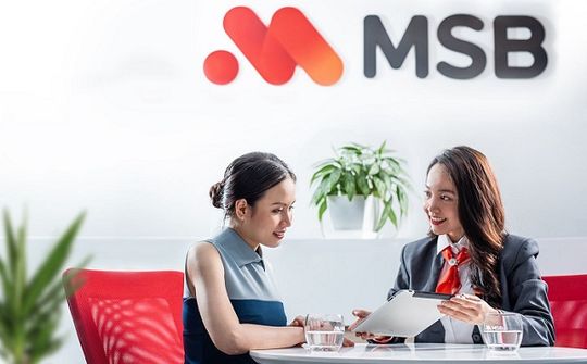 MSB phát hành 624 triệu cổ phiếu, tăng vốn điều lệ lên 37.440 tỷ đồng
