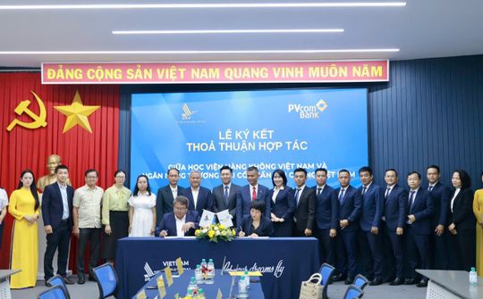 PVcomBank và Học viện Hàng không Việt Nam ký kết hợp tác tài chính – giáo dục