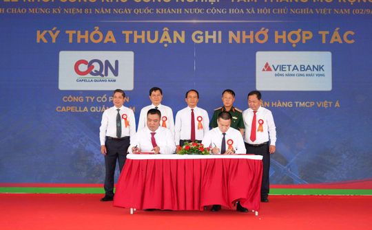 VietABank phát triển hệ sinh thái tài chính - công nghệ tại KCN Tam Thăng Mở rộng 2