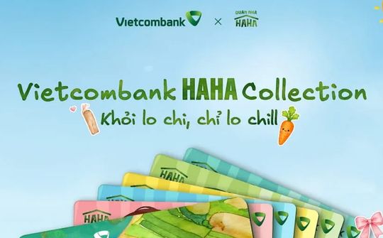 Vietcombank ra mắt thẻ Vietcombank Haha Collection, liên kết chương trình "Quán Nhà Haha"