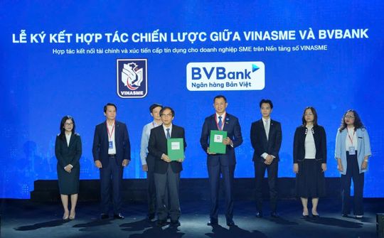 BVBank hợp tác VINASME, kết nối tài chính số cho doanh nghiệp nhỏ và vừa