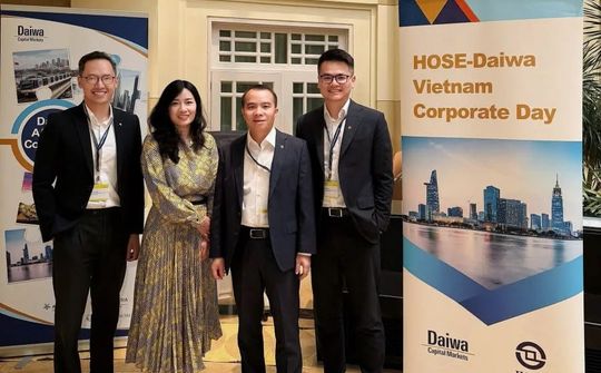 Vietcombank tham dự hội thảo Ngày doanh nghiệp Việt Nam HOSE - Daiwa 2026