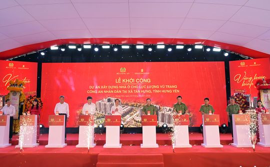 Agribank thúc đẩy nguồn vốn tín dụng phát triển nhà ở xã hội cho lực lượng Công an nhân dân