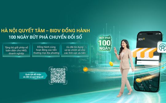 BIDV triển khai gói giải pháp chuyển đổi số và tín dụng ưu đãi tại Hà Nội