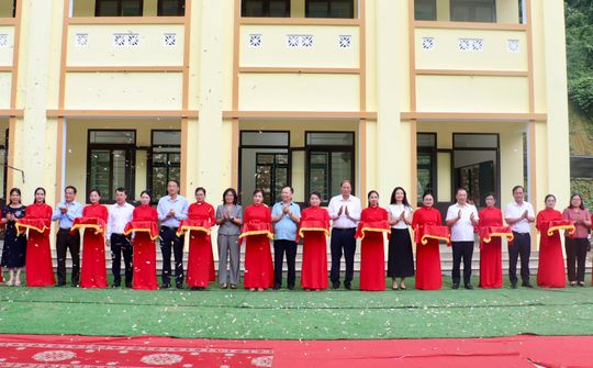Agribank khánh thành công trình Trường Tiểu học Vĩnh Quang tại Cao Bằng