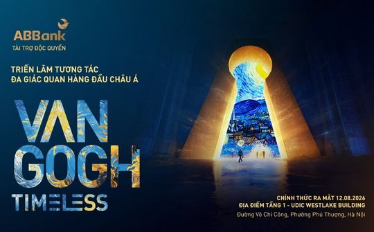 ABBank triển khai chương trình ưu đãi gắn với tài trợ triển lãm "Van Gogh Timeless"