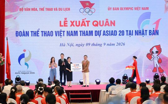 SHB tài trợ 1,2 tỷ đồng đồng hành Đoàn Thể thao Việt Nam tại ASIAD 20