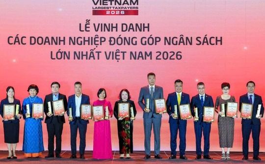 Vinh danh các ngân hàng nộp ngân sách nhiều nhất năm 2026