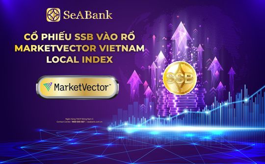 SSB là cổ phiếu duy nhất được thêm vào MarketVector Vietnam Local Index