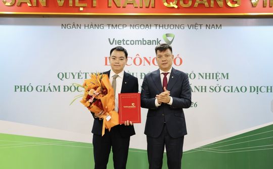 Vietcombank bổ nhiệm Phó Giám đốc Chi nhánh Sở giao dịch