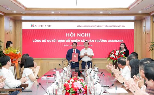 Agribank công bố quyết định bổ nhiệm Kế toán trưởng