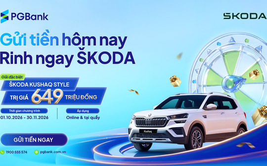 PGBank triển khai ưu đãi tiết kiệm, quay số trúng ô tô