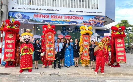 SAIGONBANK - Chi nhánh Bình Thuận thông báo thay đổi địa điểm Phòng giao dịch Bắc Bình