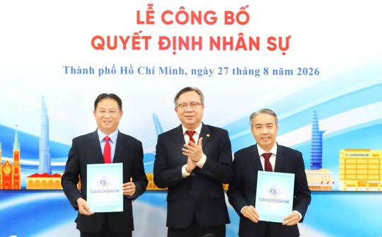 SaiGonBank tái bổ nhiệm hai Phó Tổng Giám đốc