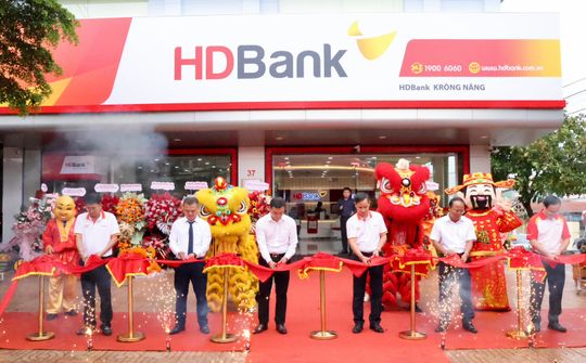HDBank khai trương địa điểm giao dịch mới tại Krông Năng, Đắk Lắk