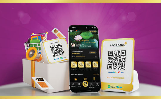 BAC A BANK miễn phí thiết bị loa thông báo giao dịch cho hộ kinh doanh