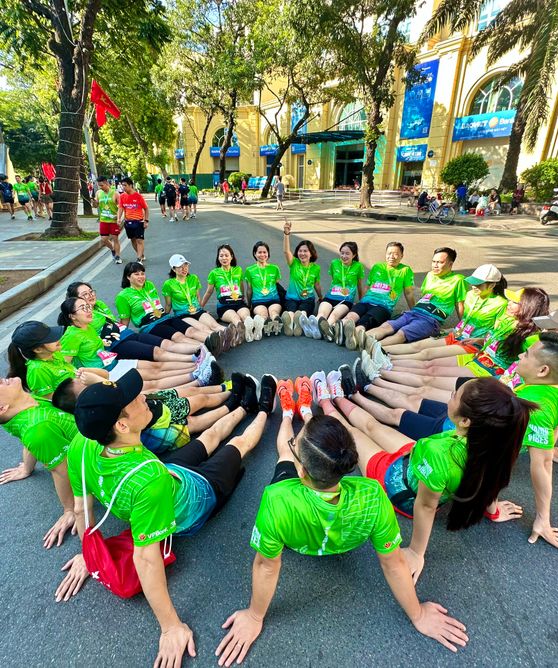 Các VĐV tham gia thi đấu ở 4 cự li gồm: 42km, 21km, 10km, 5km đều xuất phát từ Quảng trường Đông Kinh Nghĩa Thục, với đường chạy được chuẩn hóa theo tiêu chuẩn quốc tế bởi Hiệp hội Marathon quốc tế (AIMS).