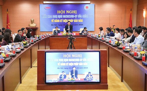 Hội nghị triển khai Nghị định 99/2022/NĐ-CP quy định về đăng ký biện pháp bảo đảm