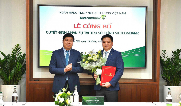 Vietcombank bổ nhiệm Phó Trưởng Ban Tổ chức và Nhân sự