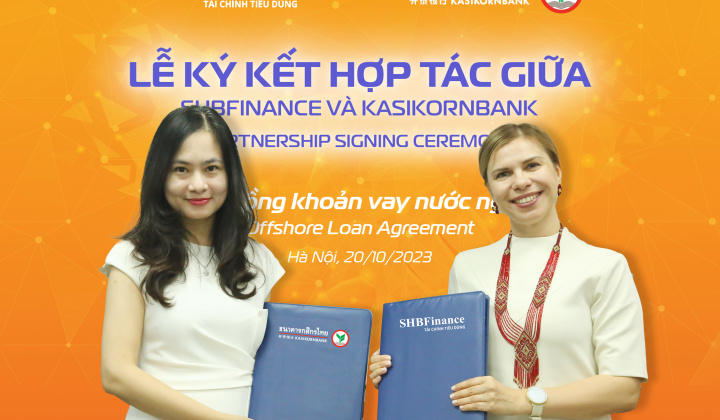SHB Finance ký kết hợp tác với Kaisikornbank (KBank)