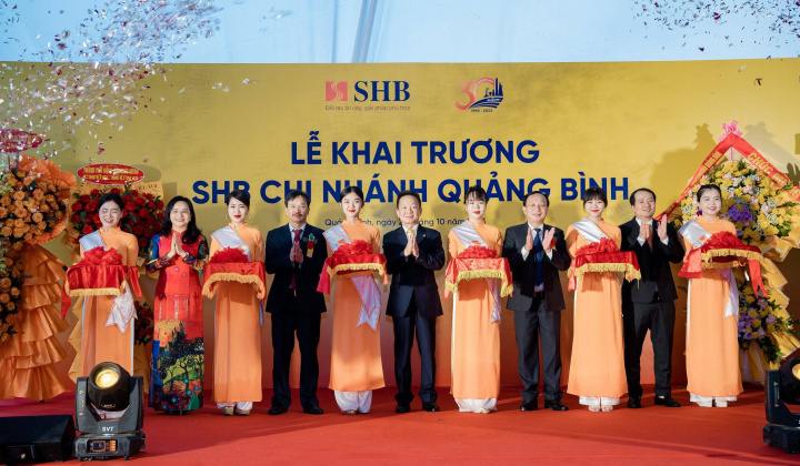 Khai trương chi nhánh SHB Quảng Bình