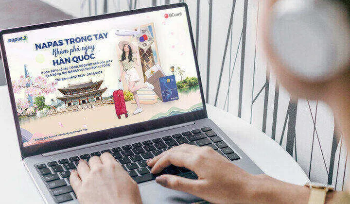 Chủ thẻ Napas nhận hoàn tiền khi thanh toán tại Hàn Quốc