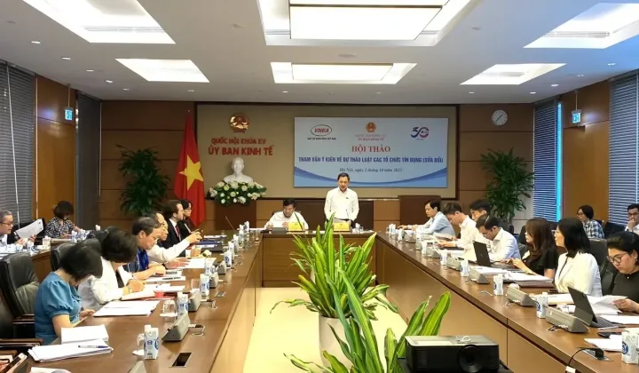 Hội thảo Tham vấn ý kiến về dự thảo Luật Các tổ chức tín dụng (sửa đổi)