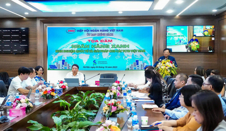 Tọa đàm “Ngân hàng xanh – Kinh nghiệm quốc tế và giải pháp cho các tổ chức tín dụng Việt Nam”