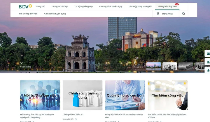 BIDV cảnh báo giả mạo thông tin tuyển dụng