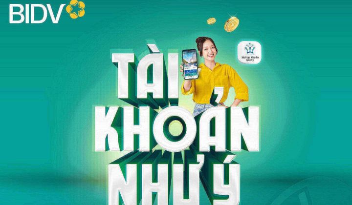 BIDV miễn phí hàng triệu tài khoản số đẹp thế hệ mới