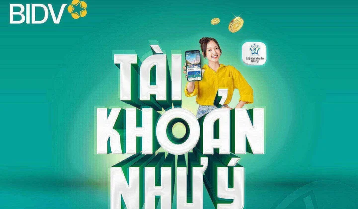 BIDV miễn phí hàng triệu tài khoản số đẹp thế hệ mới