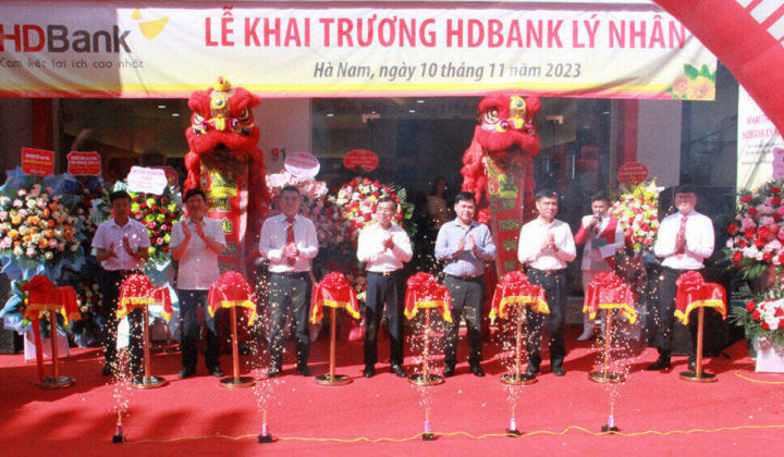 HDBank Hà Nam khai trương phòng giao dịch Lý Nhân