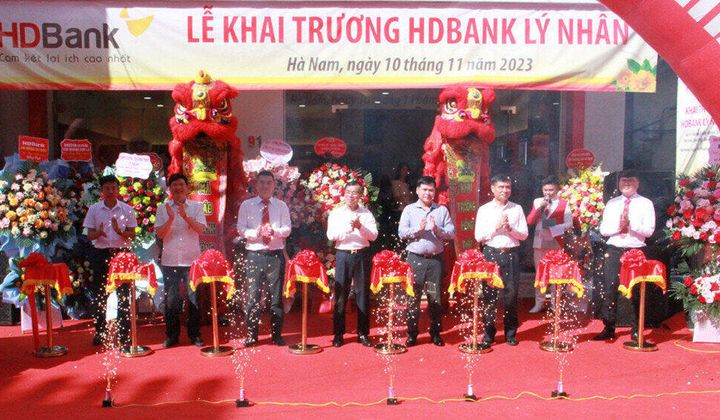 HDBank Hà Nam khai trương phòng giao dịch Lý Nhân