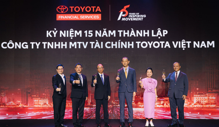 Tài chính Toyota Việt Nam đánh dấu 15 năm chuyển động và đổi mới