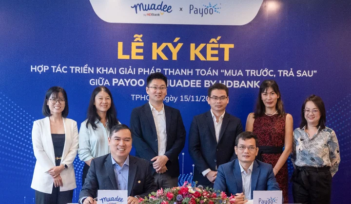 Payoo triển khai giải pháp thanh toán “mua trước trả sau” trên ứng dụng Muadee by HDBank