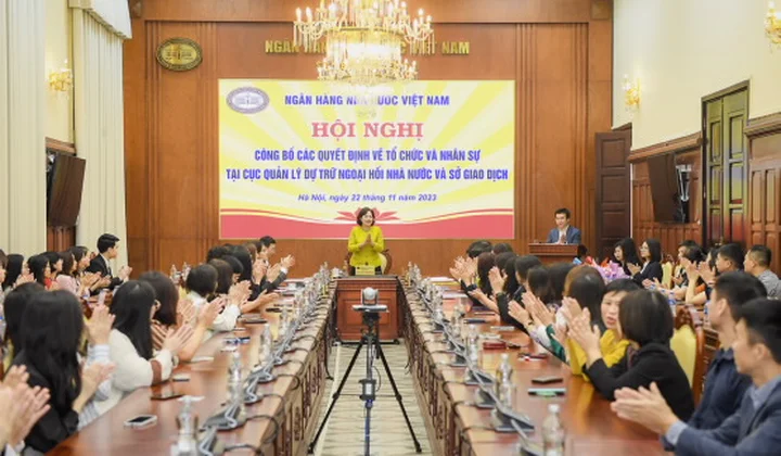 Bổ nhiệm lãnh đạo Cục Quản lý dự trữ ngoại hối nhà nước và Sở giao dịch