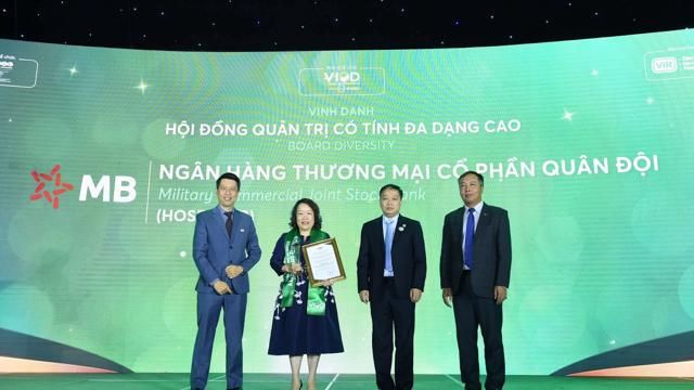 MB nhận giải thưởng uy tín nhờ trợ lực Doanh nghiệp tiếp cận tín dụng xanh