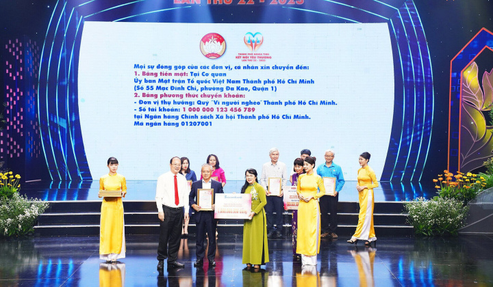 Sacombank tiếp tục ủng hộ quỹ “Vì người nghèo” của TP. Hồ Chí Minh